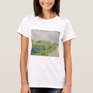 Green Wheat Fields - Van Gogh - c1889 T-Shirt