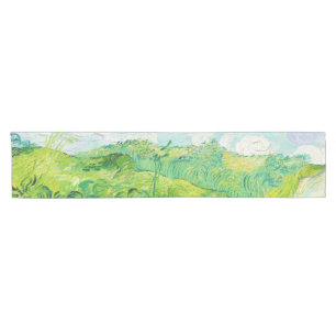 Green Wheat Fields, Van Gogh Short Table Runner