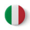 Green White and Red Italian Flag Colours