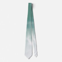 Green & White Pattern Elegant Neck Tie