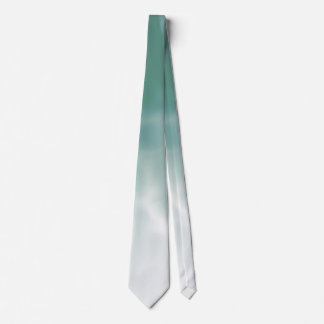 Green & White Pattern Elegant Neck Tie