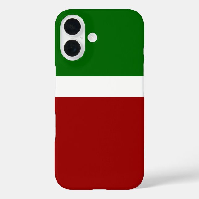 Green White Red Colour Block Style Design  Case-Mate iPhone Case (Back)