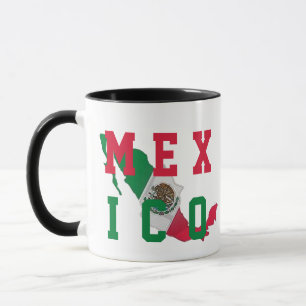 Green White Red Mexico Mexican Flag Country Pride Mug