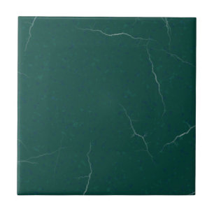 Green & White Simulation Marble Tile