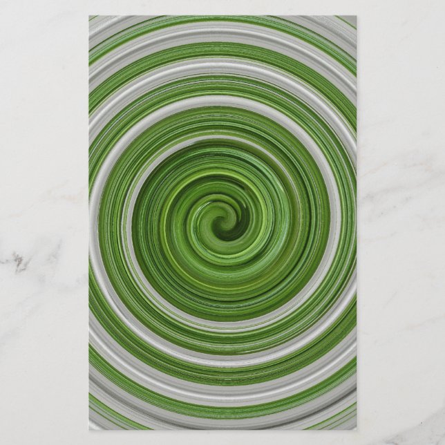 Green-white spiralpattern (Front)