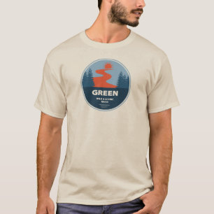 Green Wild And Scenic River T-Shirt