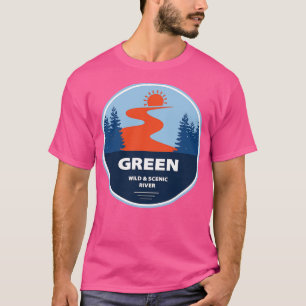 Green Wild And Scenic River  T-Shirt