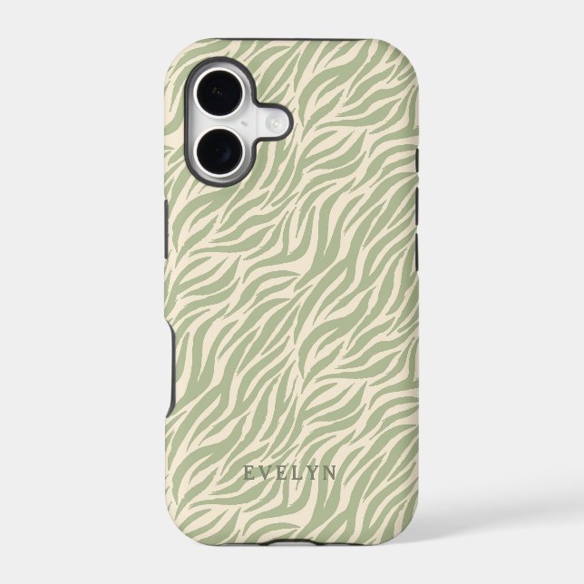 Green Wild Tiger Stripes (Back)