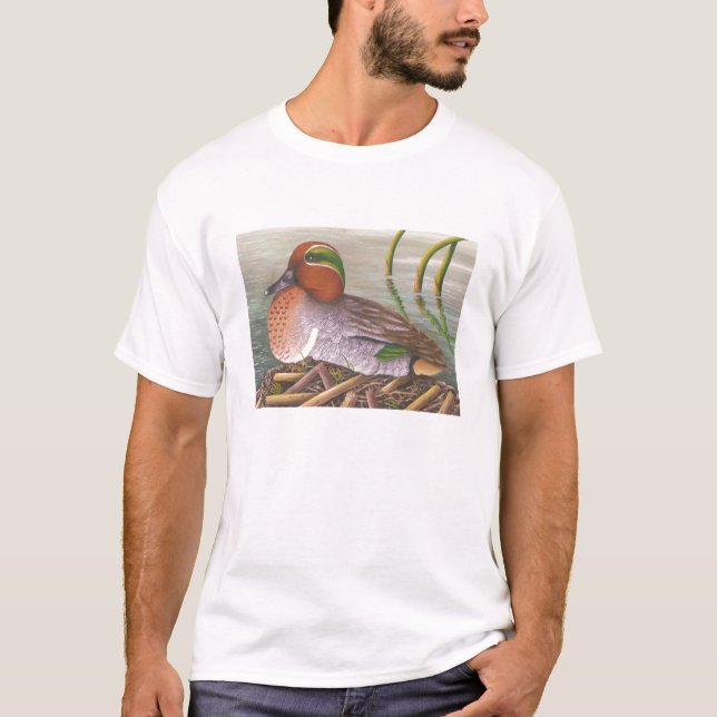 green winged teal T-Shirt (Front)