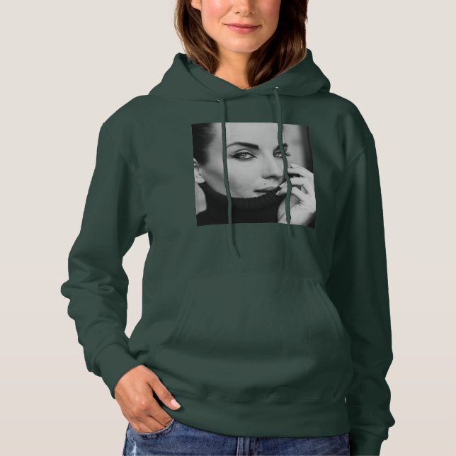 Green Winter  Hoodie (Front)