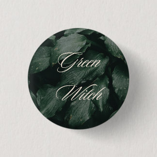 Green Witch button