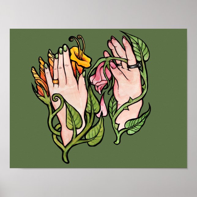 Green Witch Magick                               Poster (Front)