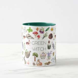 Green Witch Mug