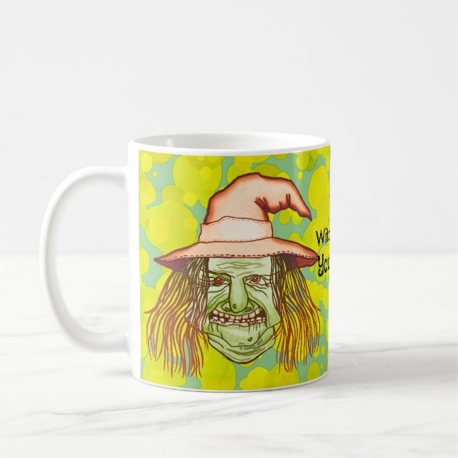 Green Witch mugs (Left)