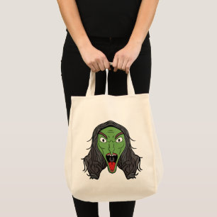 Green Witch Snarl Tote Bag