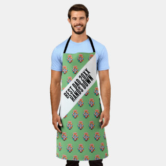 Green with Icon Apron