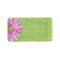 Green with Pink Daisy Blank Labels