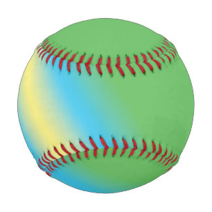 Green With Yellow Pipe Baseball