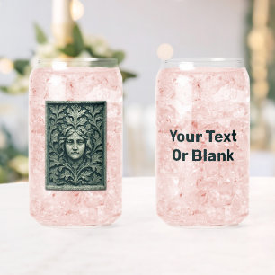 Green Woman - Stone Can Glass