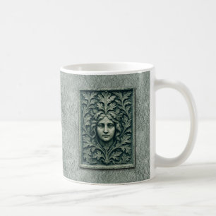 Green Woman - Stone Coffee Mug