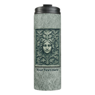 Green Woman - Stone Thermal Tumbler