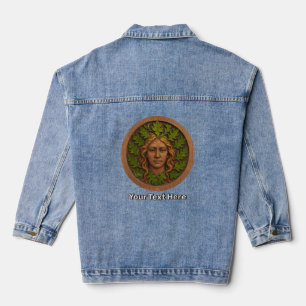 Green Woman - Wood Denim Jacket