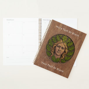Green Woman - Wood Planner