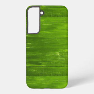 Green wood texture stripes samsung galaxy case