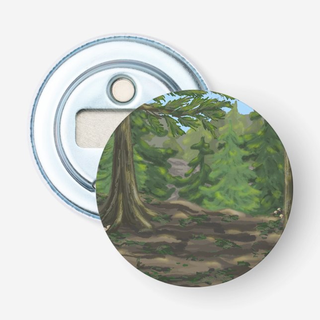 Green Woods Bottle Opener (Front)