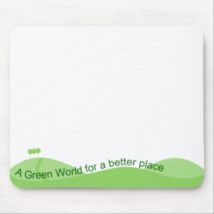 Green World Mouse Mat