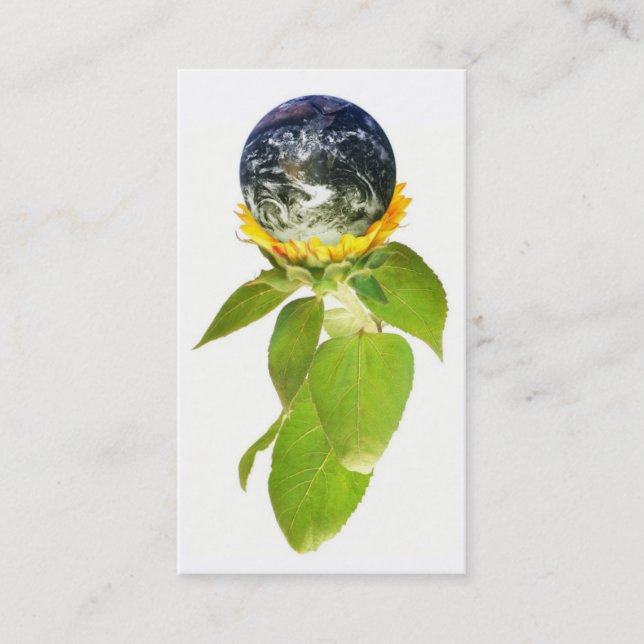 Green World Profile Card (Front)