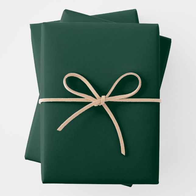 Green Wrapping Paper Sheet (In situ)