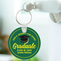 Green Yellow Graduate Modern Custom Graduation
