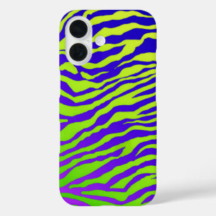 Green Zebra iPhone 16 Case