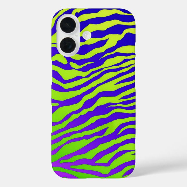 Green Zebra Case-Mate iPhone Case (Back)
