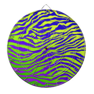 Green Zebra Dartboard
