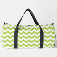 Green Zigzag, Green Chevron, Geometric Pattern