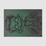 Green Zombie Kid Halloween Birthday Party Tissue Paper<br><div class="desc">Tissue Paper</div>