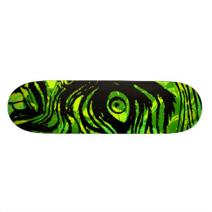 Green Zombie Skate Board