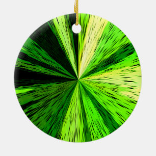 Green Zoom Green Ornament