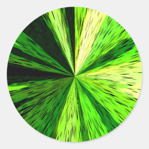 Green Zoom Green Stickers