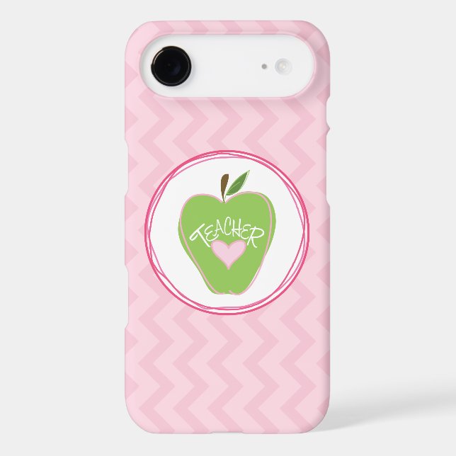 GreenApple & Zigzag iPhone 5 Case For Teachers (Back)