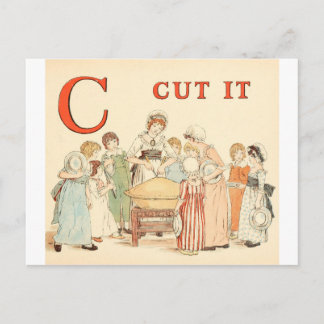 Greenaway, Kate Alphabet letter C Postcard