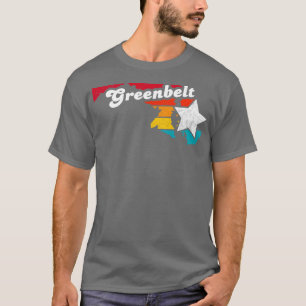 Greenbelt Maryland Vintage Distressed Souvenir 2 T-Shirt