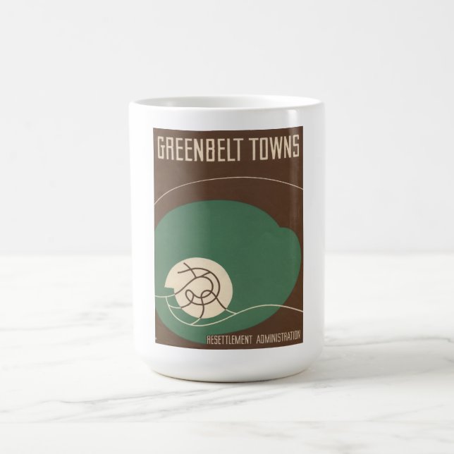 Greenbelt Towns image on mug (Center)