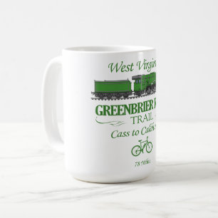Greenbrier River Trail (RT2) Coffee Mug