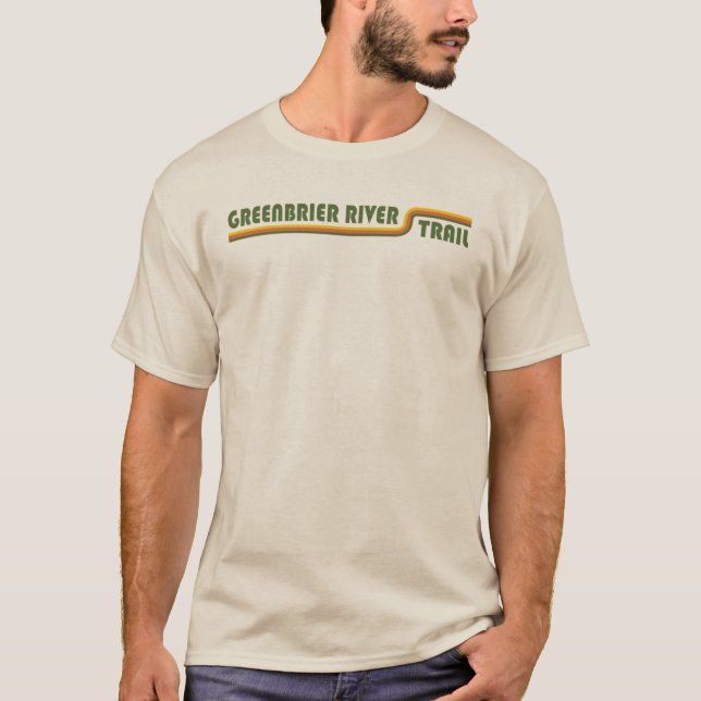 Greenbrier River Trail T-Shirt (Front)