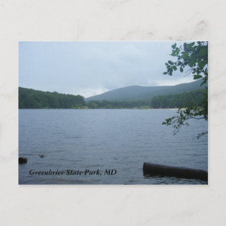 Greenbrier State Park, MD Postcard