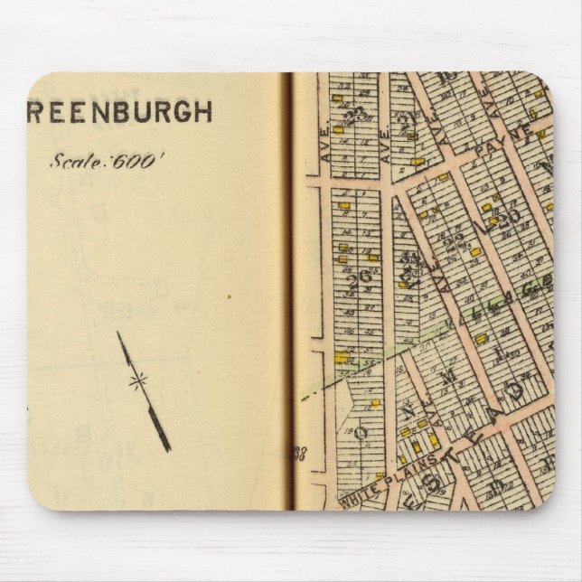 Greenburg, New York 12 Mouse Mat (Front)