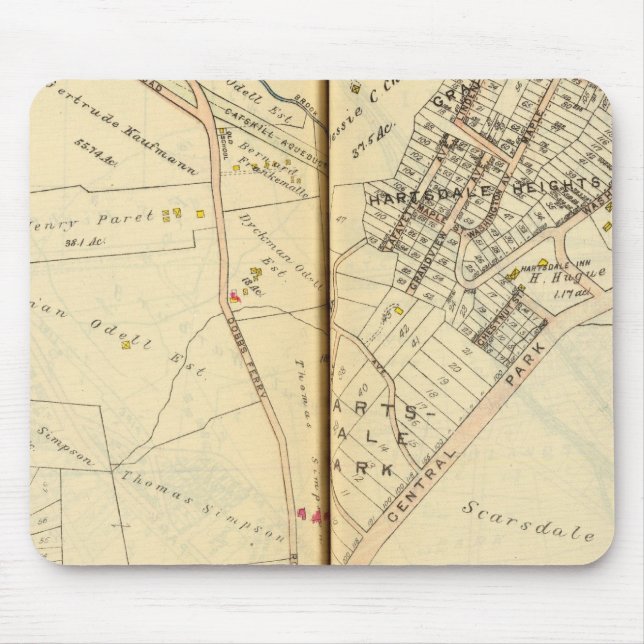 Greenburg, New York 3 Mouse Mat (Front)